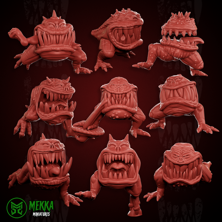 Wild Chompaz by Mekka Miniatures – 32mm Wargaming Scale