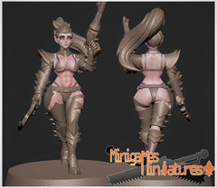 Space Elf Wytches Dark Elf Raider Witches Available as Bits for Customization or in Squads of Five Sculpted by Minigames Miniatures. Heads, Torsos, weapons and More!