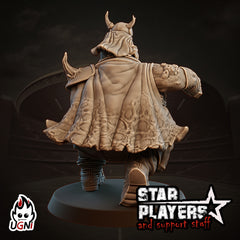 Barfsmith Plague Fantasy Football Star Player Sculpted by Ugni Miniatures for Tabletop Games, Dioramas and Statues