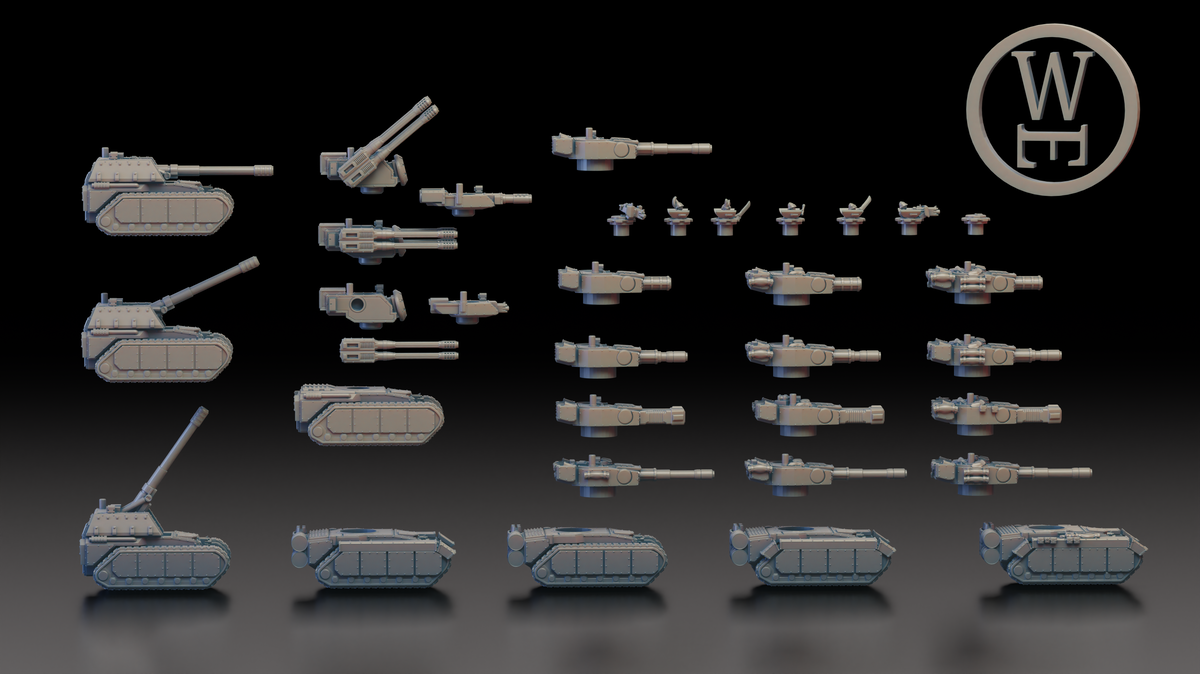 Brittanican Operations Vehicles Set Available in 6mm and 10mm Scale for Tabletop Wargaming