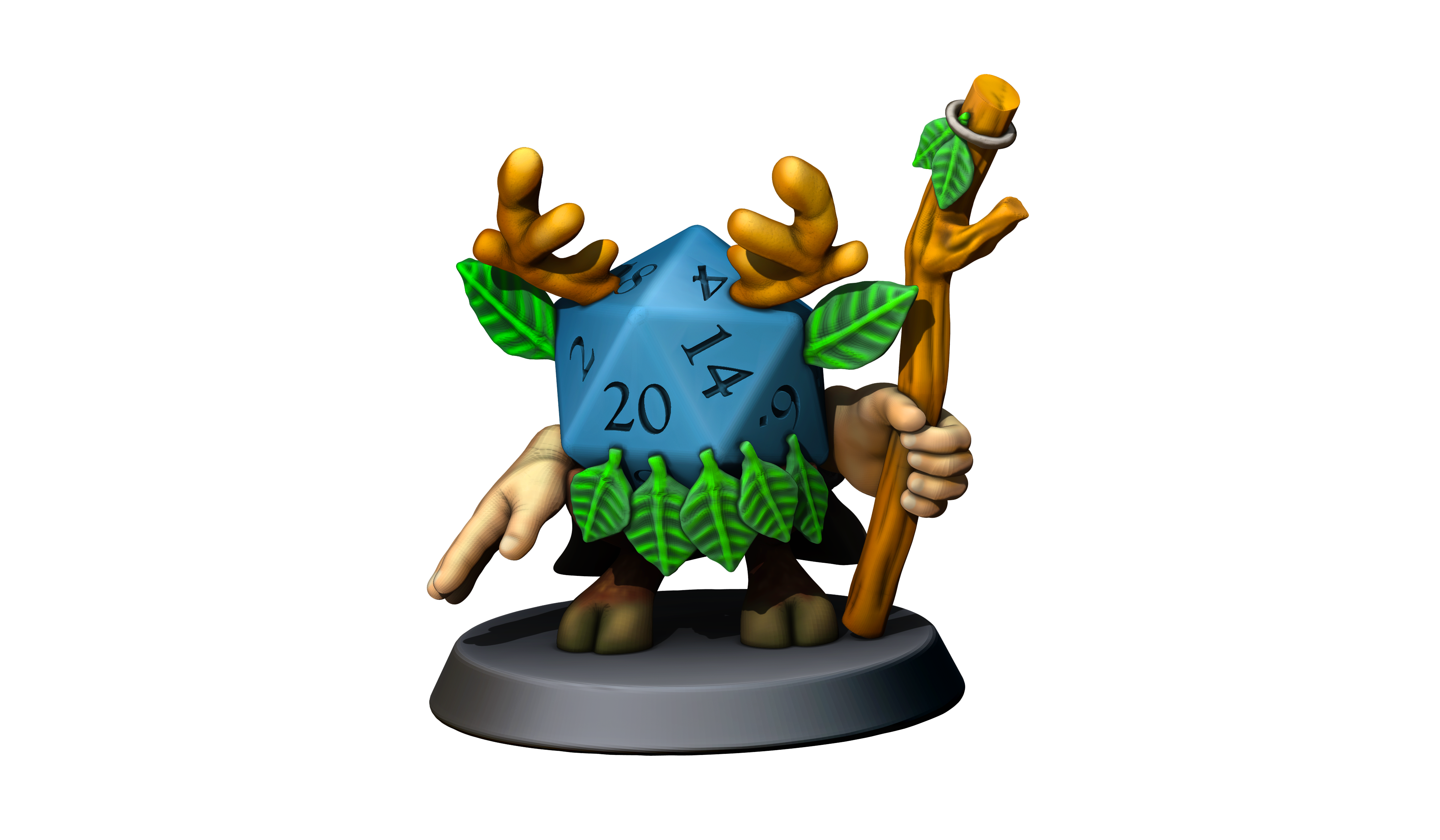 D20 Bakers Dozen Set, All 12 5e Classes Plus Artificer Construct Hero's (Small) by Minitaurus for Tabletop Games, Dioramas and Statues, Available in 15mm, 28mm, 32mm, 32mm heroic, 54mm and 75mm Statue Scale