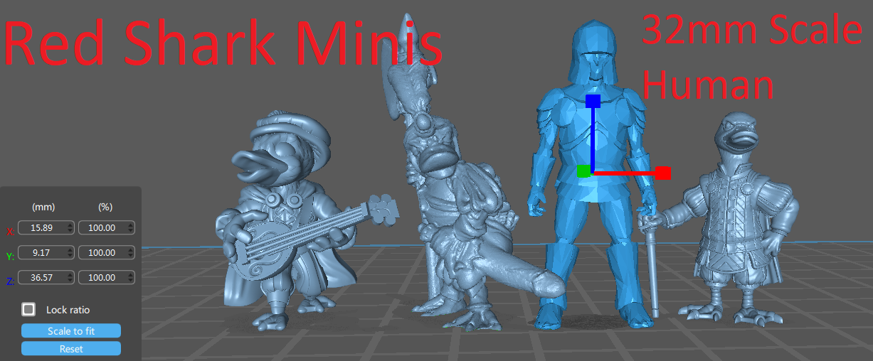 Lord 3B Duck-Folk, Aarakocra Khanard Fantasy Style Noble and Trader NPC by Goonmaster Games for Tabletop Games, Dioramas and Statues, Available in 15mm, 28mm, 32mm, 32mm heroic, 54mm and 75mm Statue Scale
