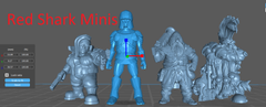 Pool Party Dwarf Slayer In Floaty Ring Sculpted by Crosslances Miniatures for Tabletop Games, Dioramas and Statues