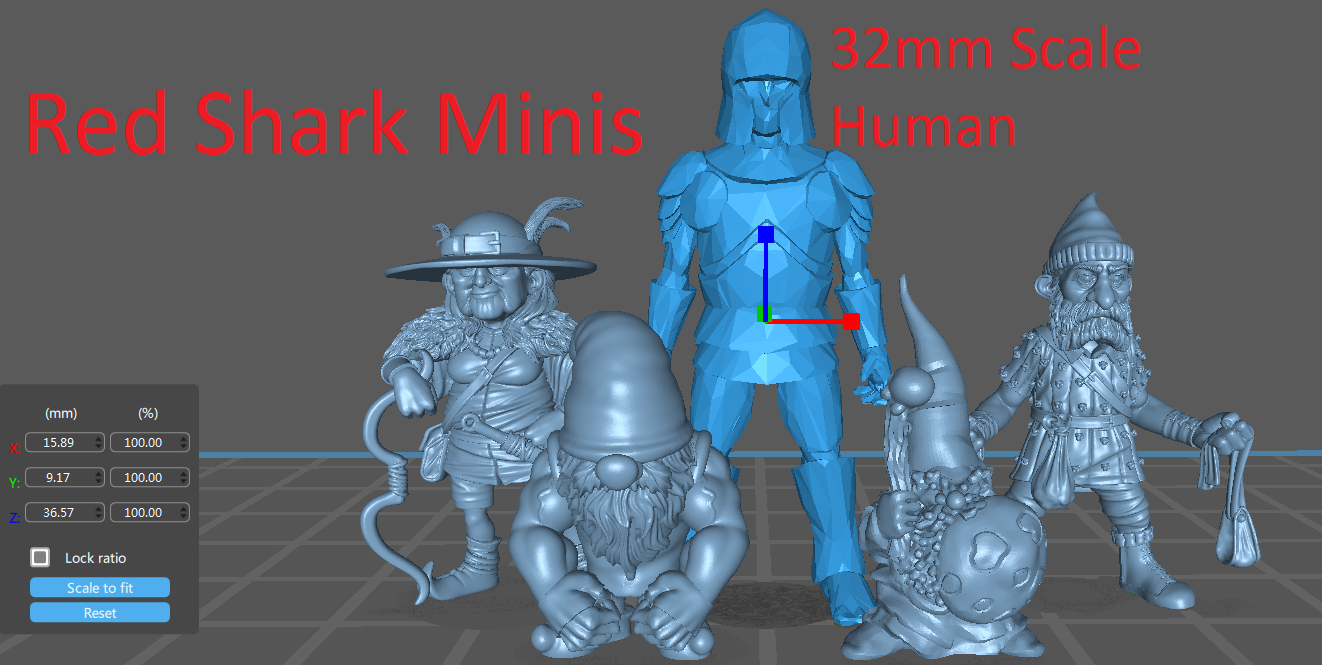 Gnome/Dwarf Fantasy Football Team Led by Snow White by Crosslances Miniatures for Tabletop Games, Dioramas and Statues