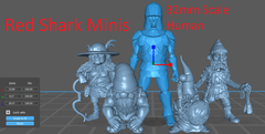 Gnome/Dwarf Fantasy Football Team Led by Snow White by Crosslances Miniatures for Tabletop Games, Dioramas and Statues