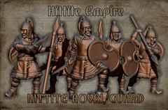 Hittite Royal Guard, Historical and Fantasy Wargaming Sculpted by Red Copper Miniatures for Tabletop Games, Dioramas and Statues, Available in 15mm, 20mm, 28mm, 32mm, 54mm and 75mm Statue Scale