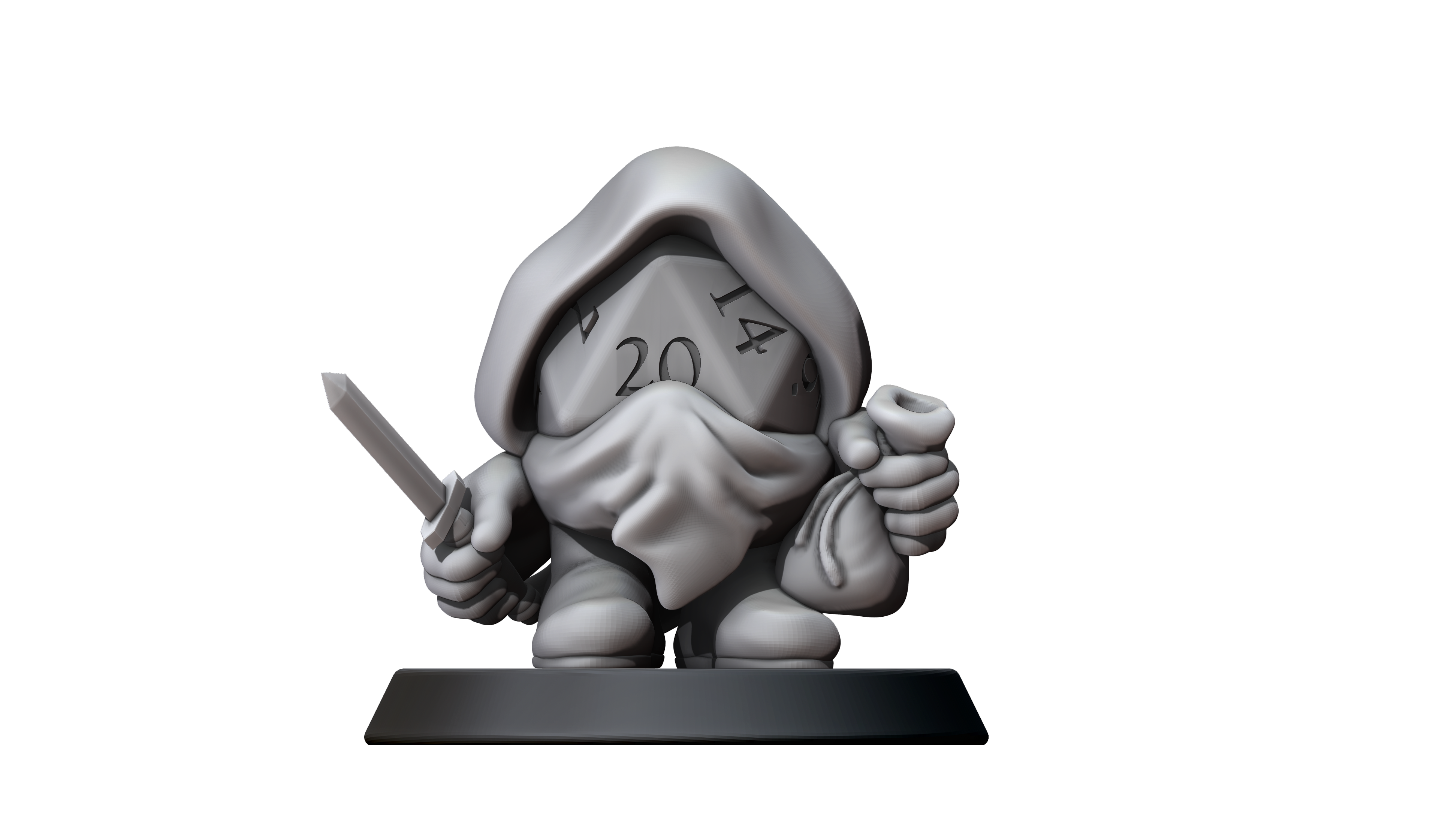 D20 Bakers Dozen Set, All 12 5e Classes Plus Artificer Construct Hero's (Small) by Minitaurus for Tabletop Games, Dioramas and Statues, Available in 15mm, 28mm, 32mm, 32mm heroic, 54mm and 75mm Statue Scale