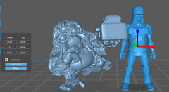 Orangutan Engineer of the Imperial Inquisition by Marchen Attalier proxy for 15mm, 20mm, 28mm, 32mm, Heroic and 54mm Tabletop games and dioramas