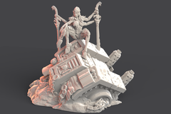 Demure Conqueror of the Alien Hives (large monster) by 3D Printing Samurai for Tabletop Games, Dioramas and Statues
