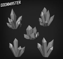 Basing Bits - Crystals by Goonmaster 32mm Tabletop Games