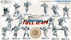 Hightouch High Elf Fantasy Football Team by RN Studios for Tabletop Games, Dioramas and Statues