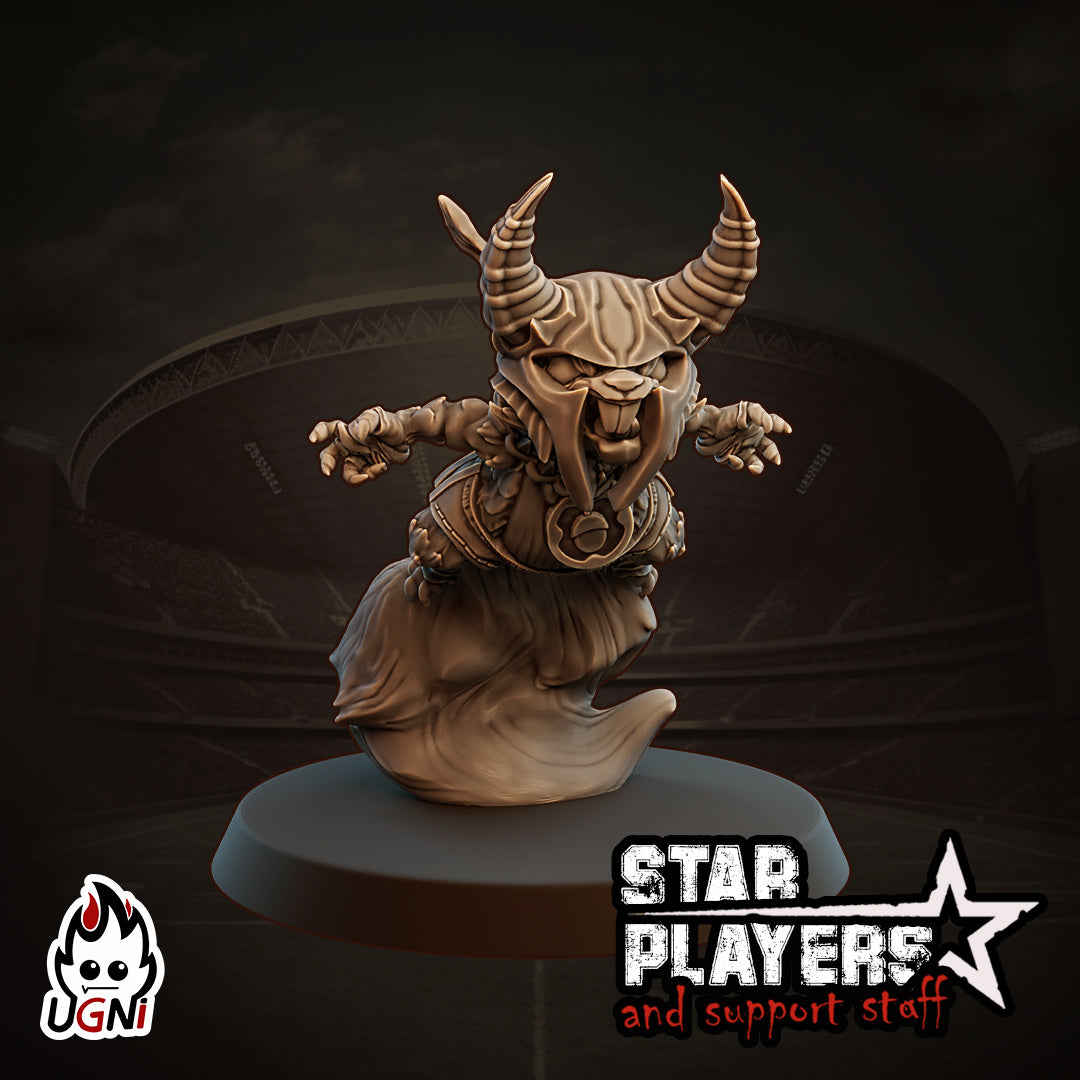Squirrel Bourne The Second Fantasy Football Star Player Sculpted by Ugni Miniatures for Tabletop Games, Dioramas and Statues