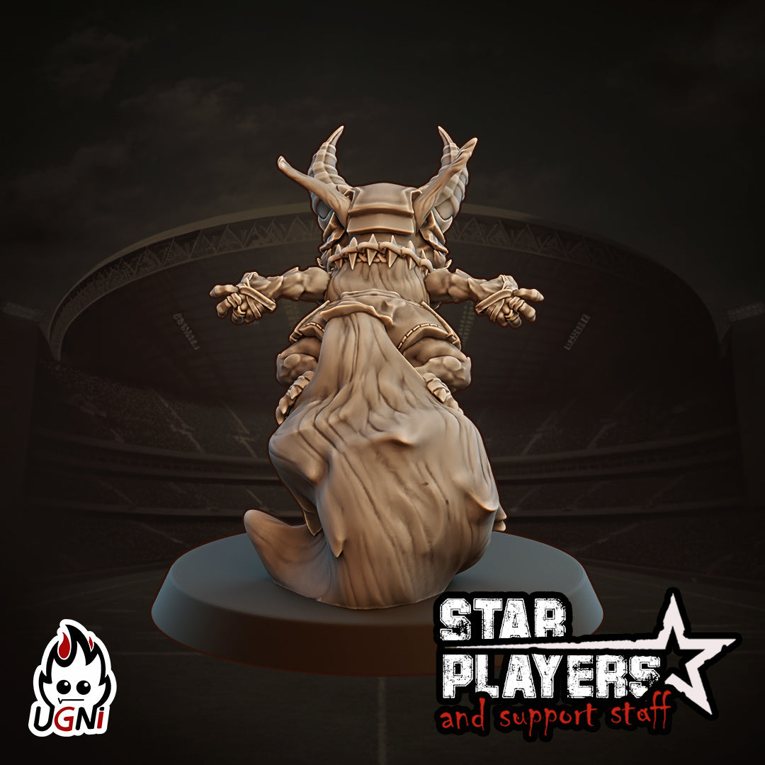 Squirrel Bourne The Second Fantasy Football Star Player Sculpted by Ugni Miniatures for Tabletop Games, Dioramas and Statues
