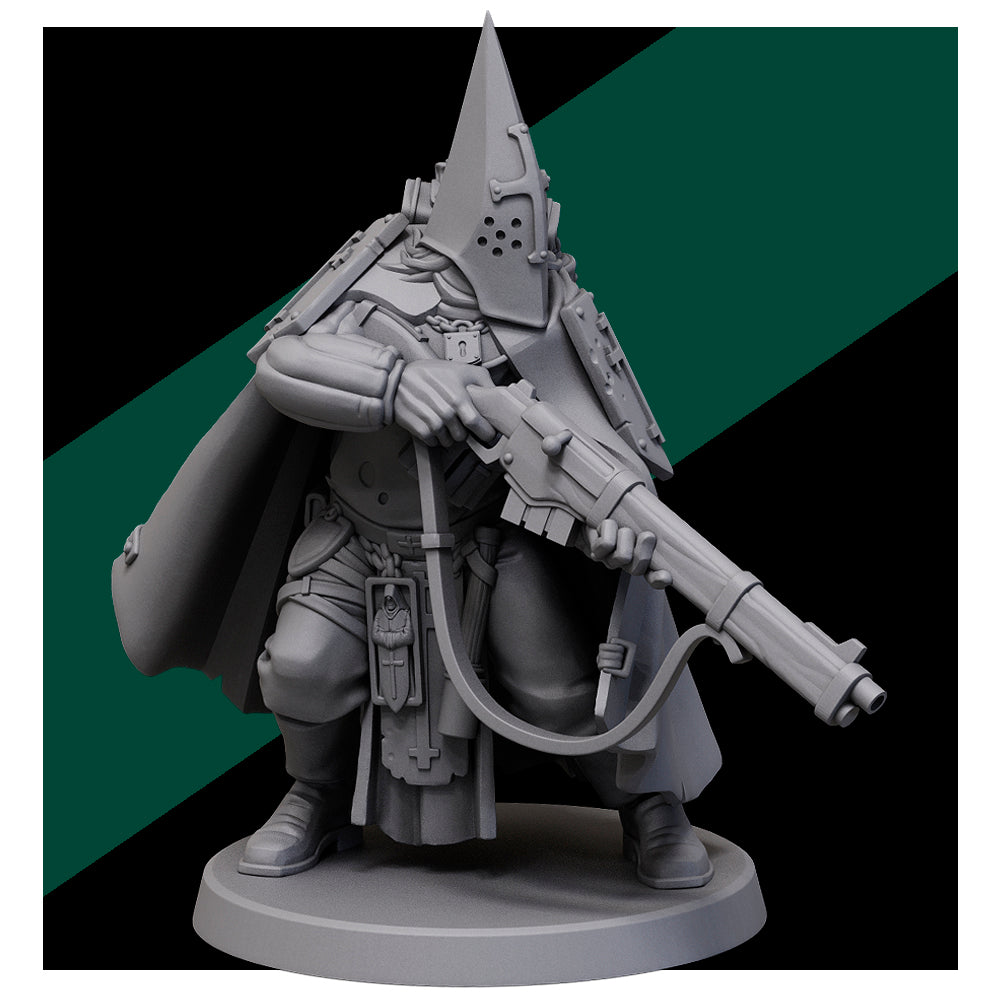 Trenches Pilgrims, Religious Crusade Sculpted by Red Pilgrim 28mm-32mm Scale for popular wargames