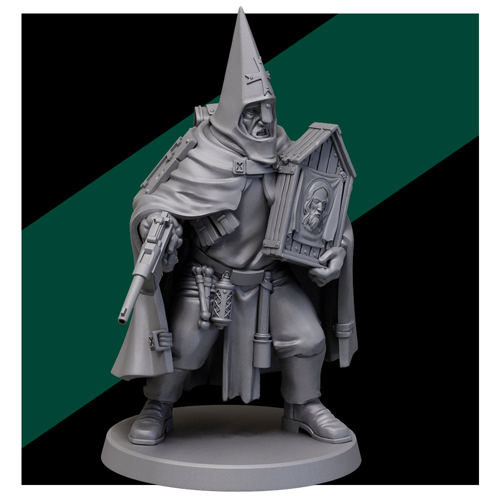Trenches Pilgrims, Religious Crusade Sculpted by Red Pilgrim 28mm-32mm Scale for popular wargames