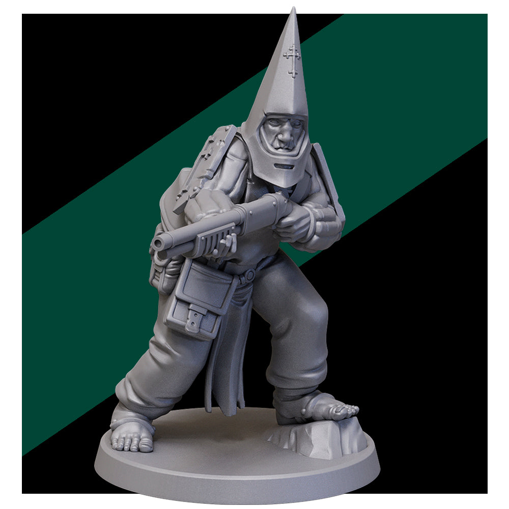Trenches Pilgrims, Religious Crusade Sculpted by Red Pilgrim 28mm-32mm Scale for popular wargames