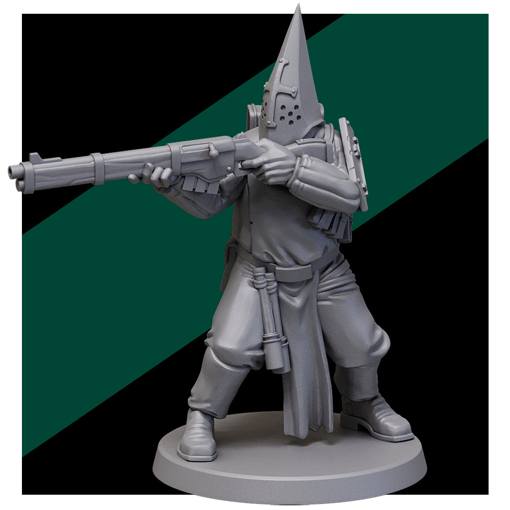 Trenches Pilgrims, Religious Crusade Sculpted by Red Pilgrim 28mm-32mm Scale for popular wargames