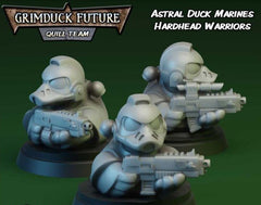 Astral Marine Hardhead Warriors - Intercessor Rubber Duck Parody- 32mm